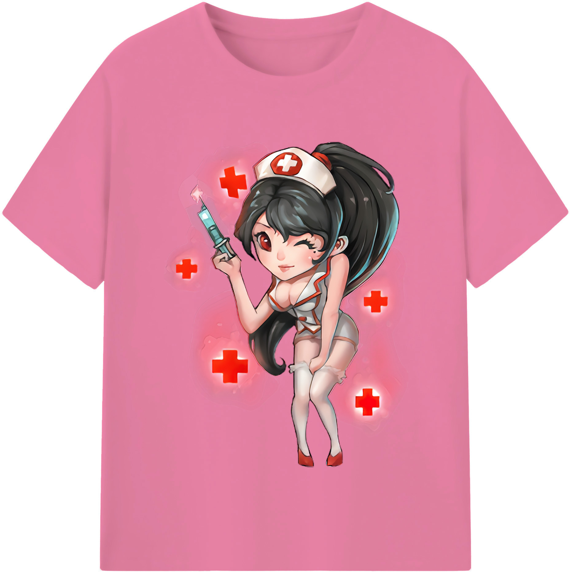 リーグ・オブ・レジェンド League of Legends LOL 綿100％半袖Tシャツ（フロントプリント）
